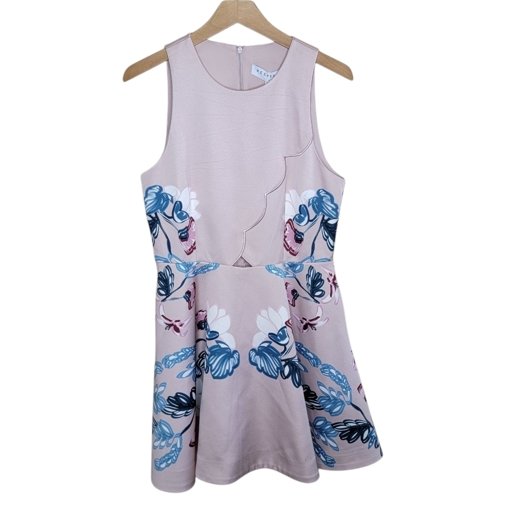 NWT Keepsake the Label | The Other Side Floral Mini Skater Dress Size Large